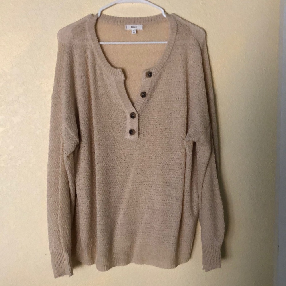 Mine lightweight long sleeve Henley